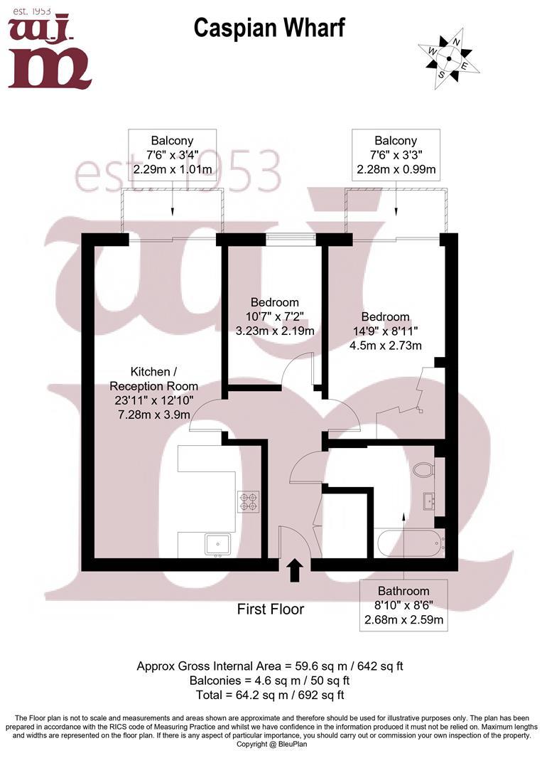 Caspian Wharf - Floorplan